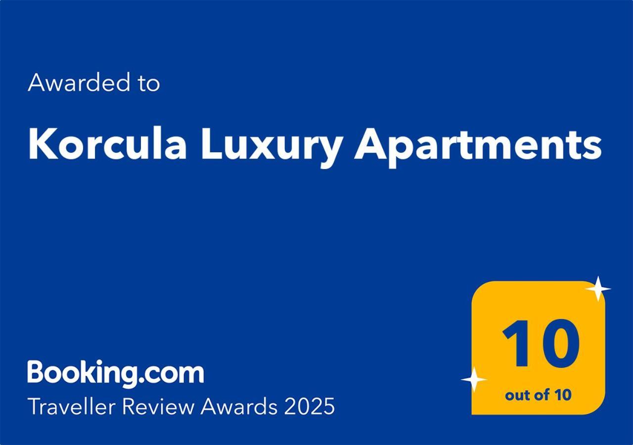Korcula Luxury Apartments Korcula Town Exterior foto